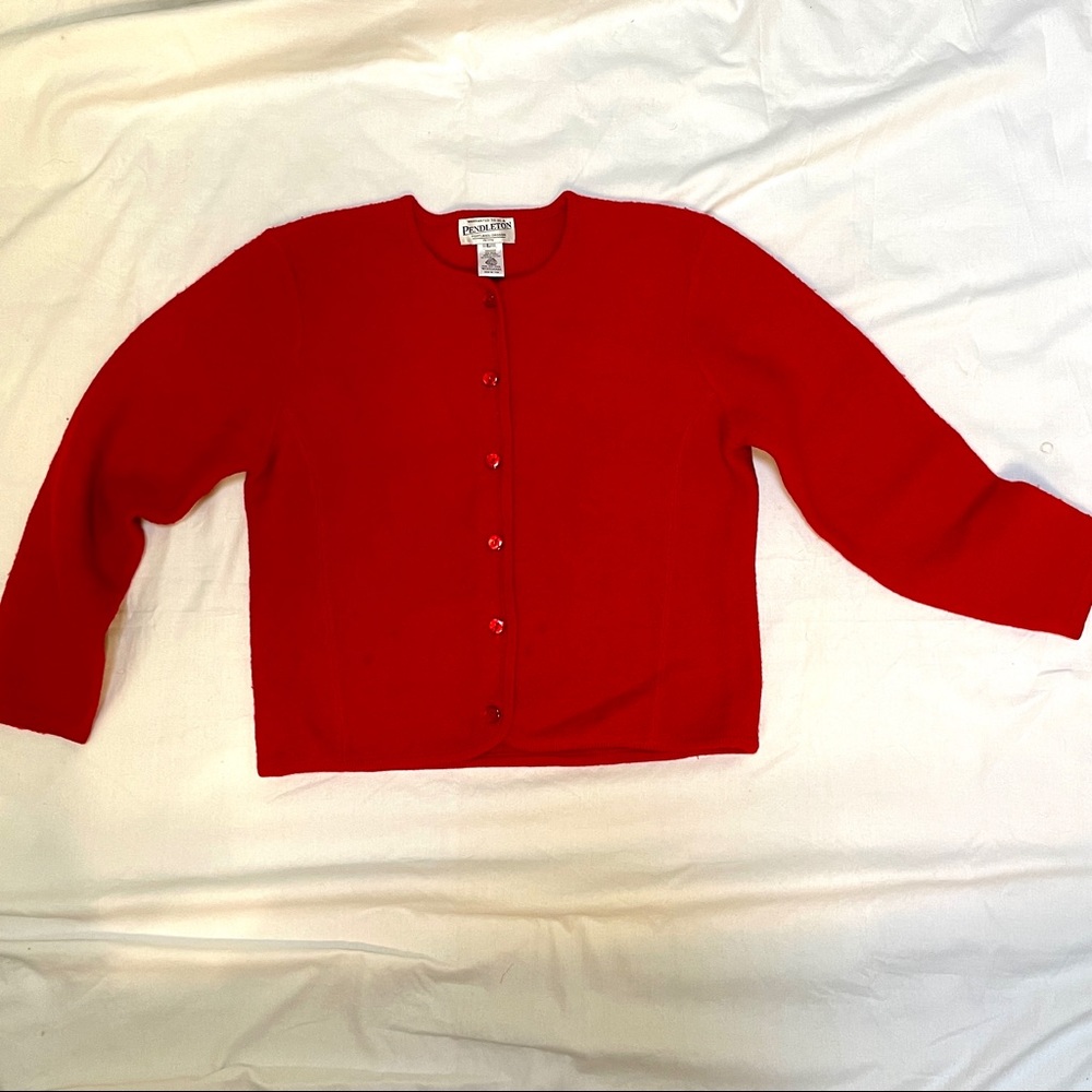 Pendleton 100% Wool Ladies Jacket - size L - Picture 5 of 9